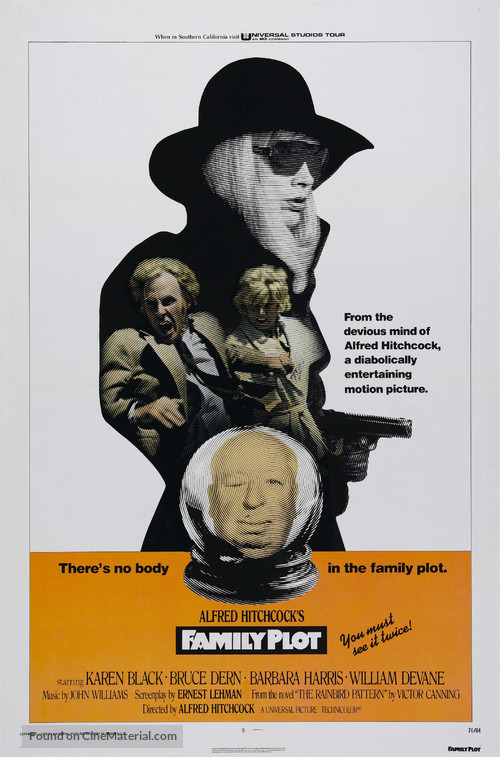 Family Plot - Theatrical movie poster