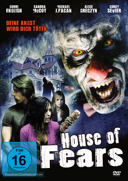 House of Fears - German Movie Cover