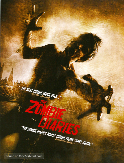 The Zombie Diaries - British Movie Poster