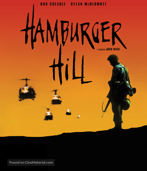 Hamburger Hill - Canadian Blu-Ray movie cover