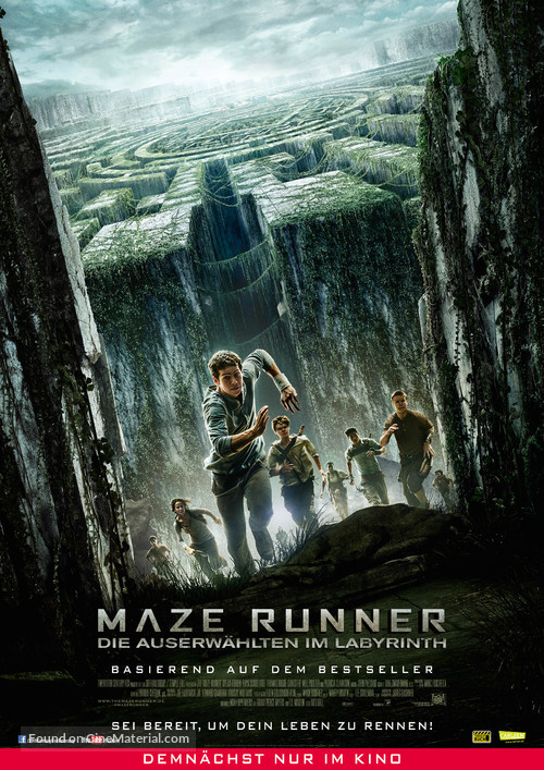 The Maze Runner - German Movie Poster