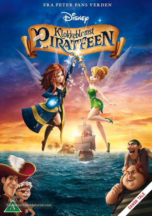 The Pirate Fairy - Danish DVD movie cover