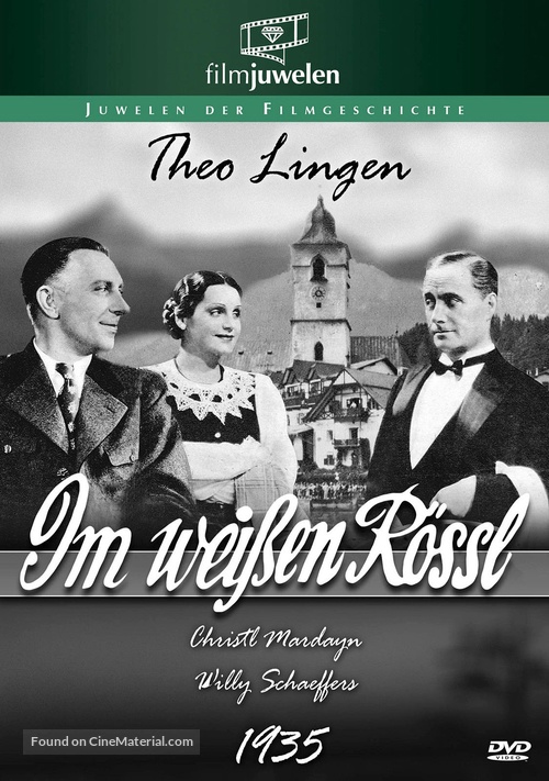 Im wei&szlig;en R&ouml;&szlig;l - German DVD movie cover