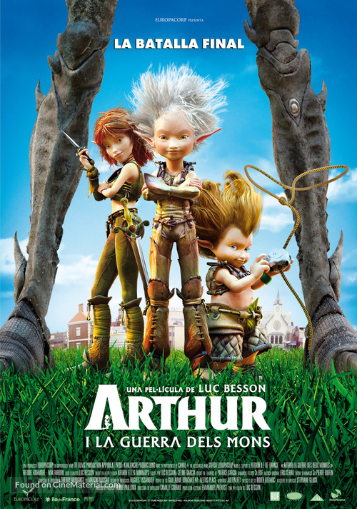 Arthur et la guerre des deux mondes - Andorran Movie Poster