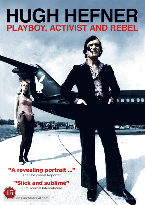 Hugh Hefner: Playboy, Activist and Rebel - Danish DVD movie cover