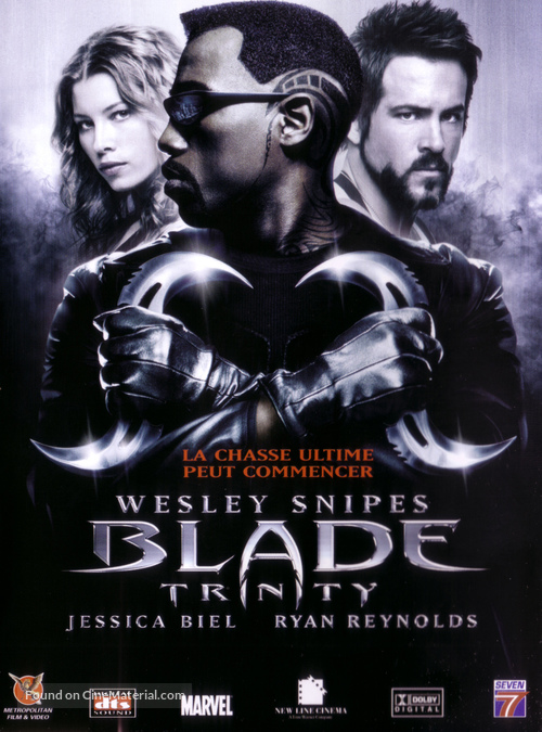 Blade: Trinity - French Movie Cover