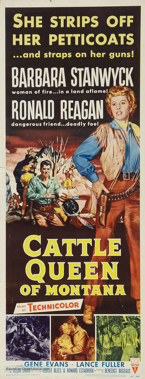 Cattle Queen of Montana - Movie Poster