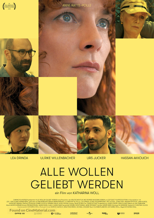 Alle wollen geliebt werden - German Movie Poster