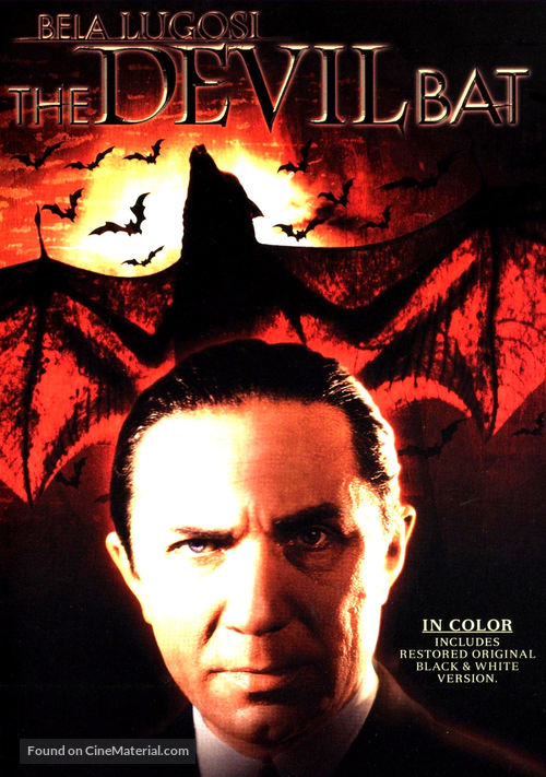 The Devil Bat - DVD movie cover