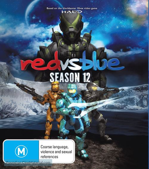 &quot;Red vs. Blue: The Blood Gulch Chronicles&quot; - Australian Blu-Ray movie cover