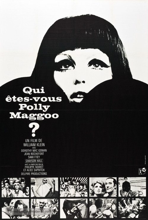 Qui &ecirc;tes-vous, Polly Maggoo? - French Movie Poster