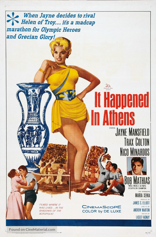 It Happened in Athens - Movie Poster