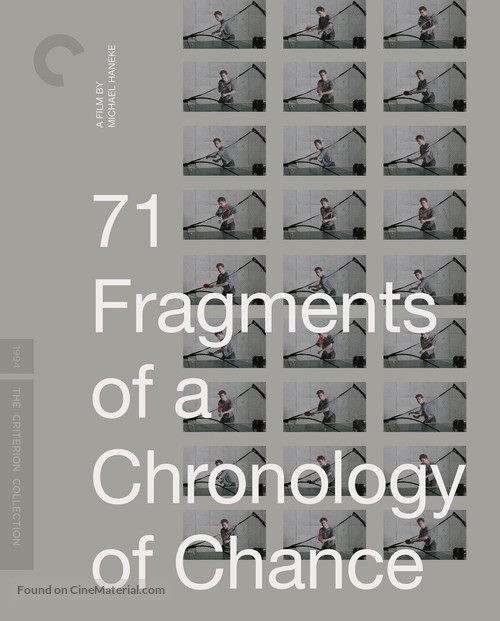 71 Fragmente einer Chronologie des Zufalls - Blu-Ray movie cover