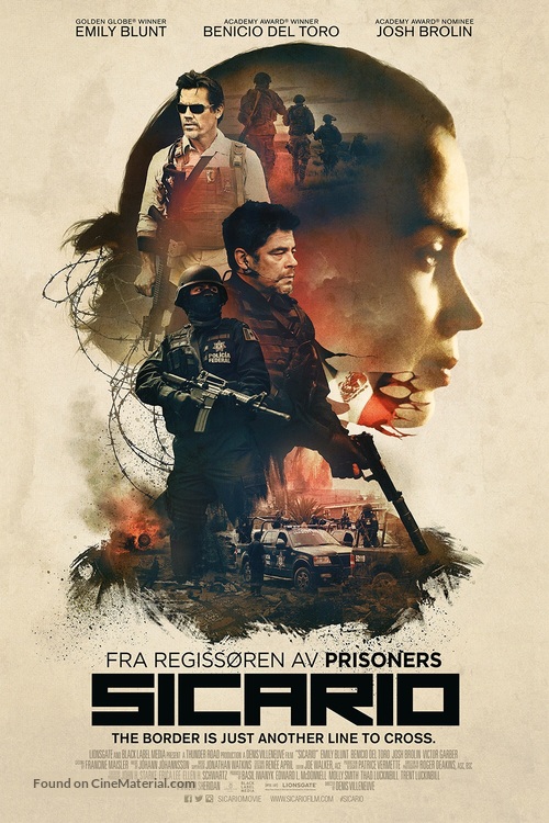 Sicario - Norwegian Movie Poster