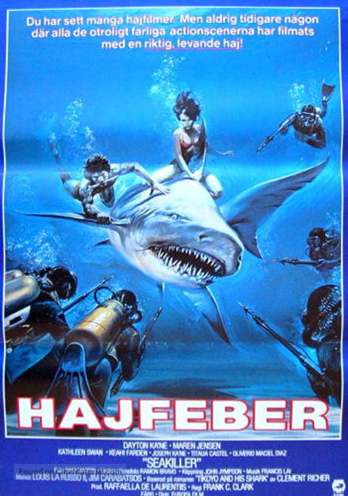 Beyond the Reef - Swedish Movie Poster