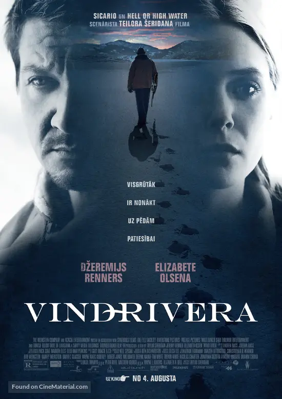 Wind River - Latvian Movie Poster