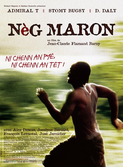 N&egrave;g maron - French Movie Poster