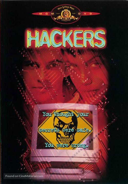 Hackers - DVD movie cover
