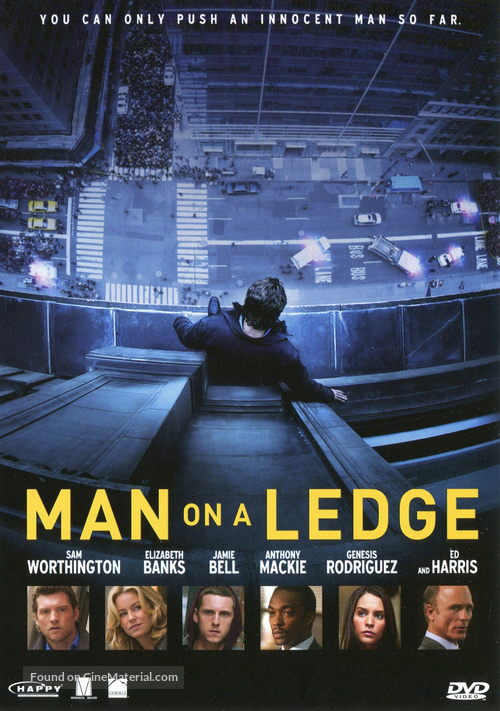 Man on a Ledge - Thai DVD movie cover