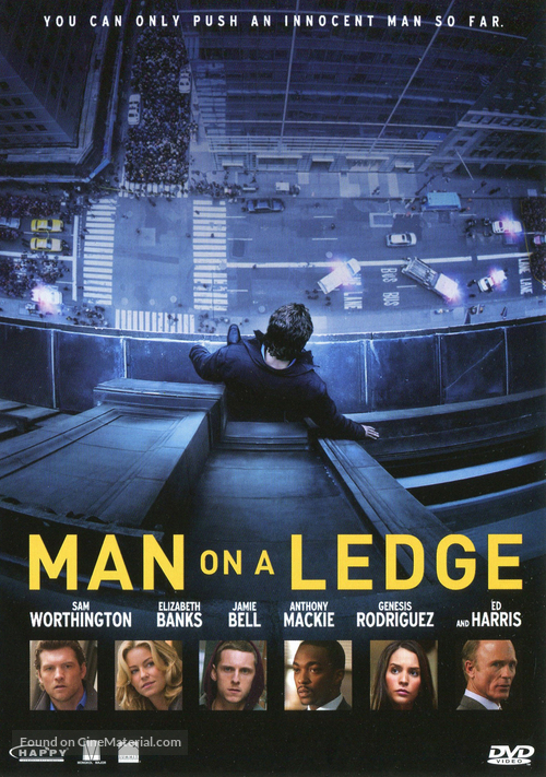 Man on a Ledge - Thai DVD movie cover