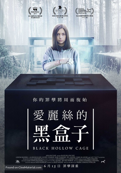 Black Hollow Cage - Taiwanese Movie Poster