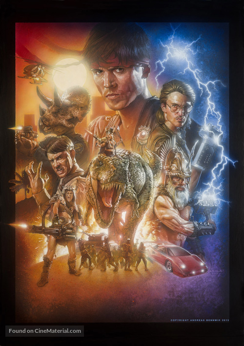 Kung Fury - Swedish Key art