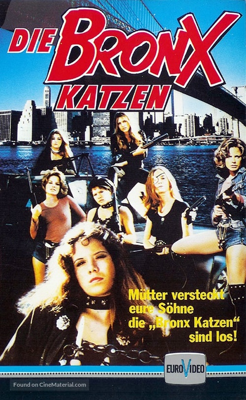 Switchblade Sisters - German VHS movie cover