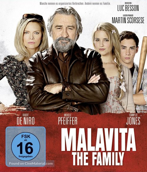 The Family - German Blu-Ray movie cover