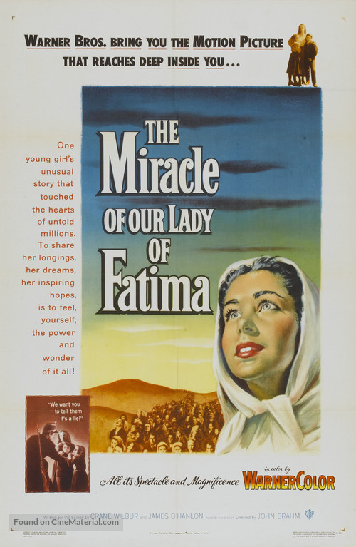 The Miracle of Our Lady of Fatima - Movie Poster