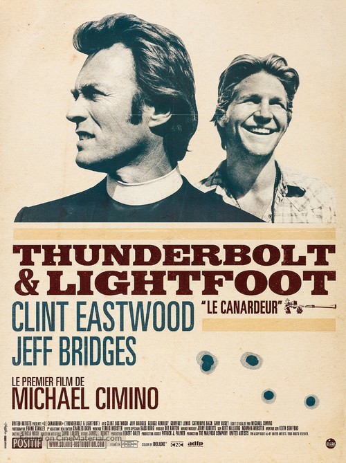 Thunderbolt And Lightfoot - French Movie Poster
