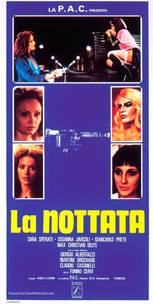 La nottata - Italian Movie Poster