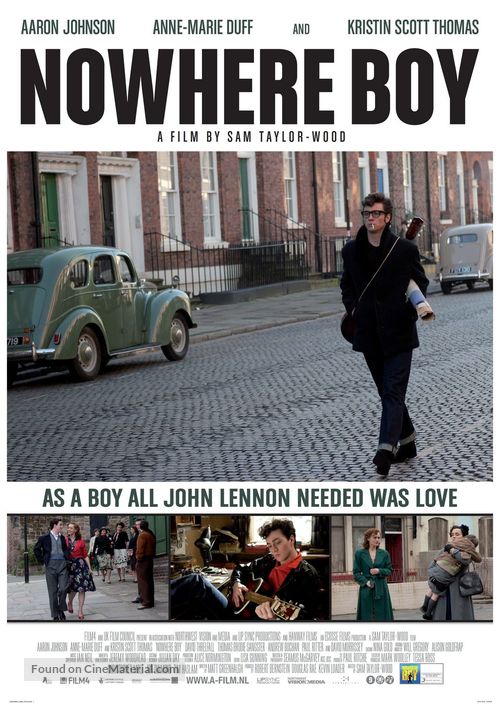 Nowhere Boy - Dutch Movie Poster