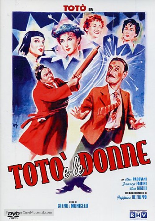 Tot&ograve; e le donne - Italian DVD movie cover