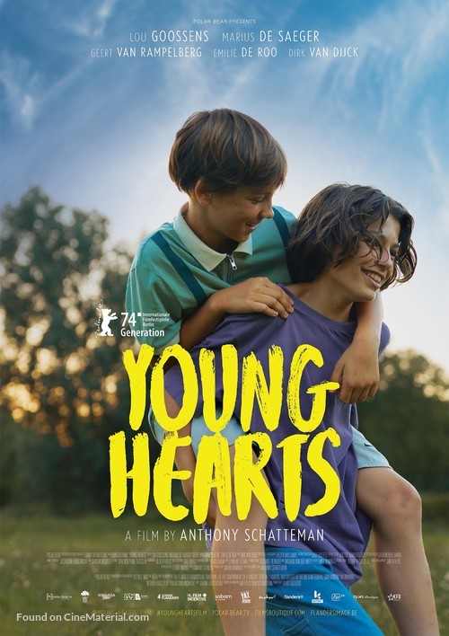 Young Hearts - Belgian Movie Poster