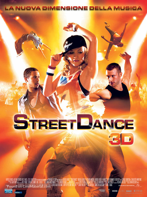 StreetDance 3D - Italian Movie Poster