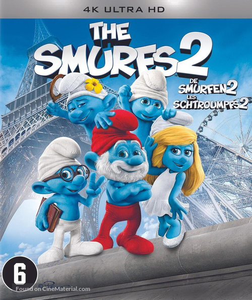 The Smurfs 2 - Belgian Blu-Ray movie cover