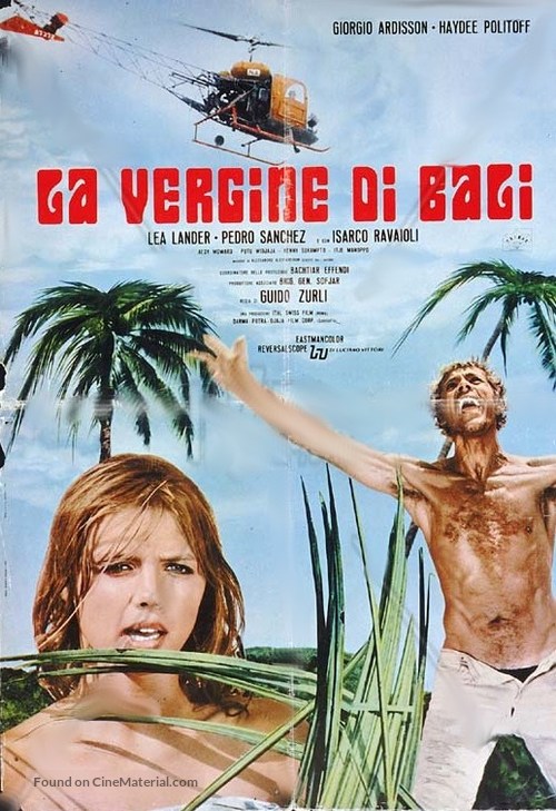 La vergine di Bali - Italian Movie Poster