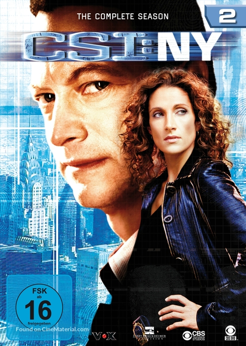 &quot;CSI: NY&quot; - German DVD movie cover