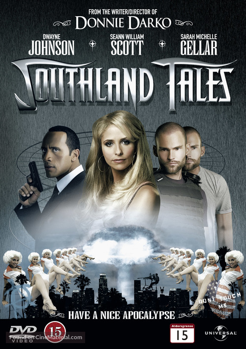 Southland Tales - Danish DVD movie cover