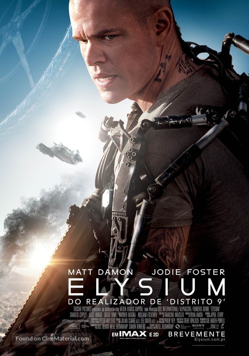 Elysium - Portuguese Movie Poster