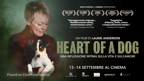 Heart of a Dog - Italian Movie Poster