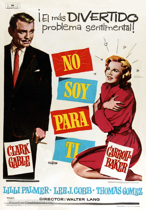 But Not for Me - Spanish Movie Poster