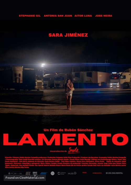 Lamento - Spanish Movie Poster