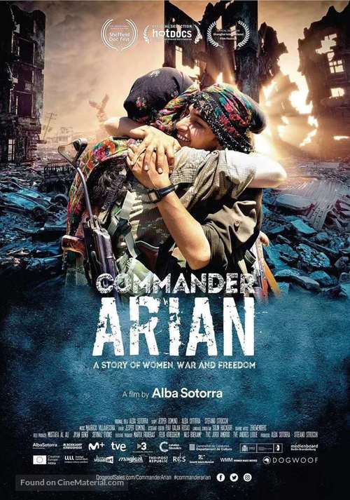 Comandante Arian - British Movie Poster