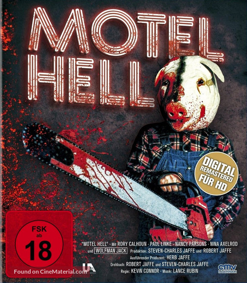 Motel Hell - German Blu-Ray movie cover