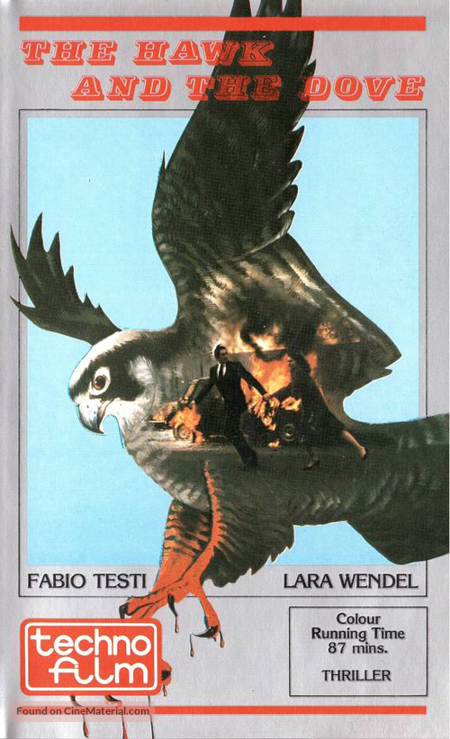 Il falco e la colomba - Finnish VHS movie cover