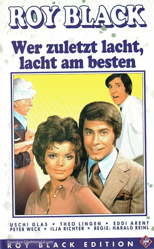 Wer zuletzt lacht, lacht am besten - German VHS movie cover