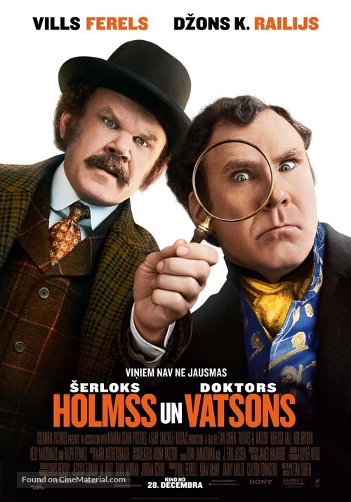 Holmes &amp; Watson - Latvian Movie Poster