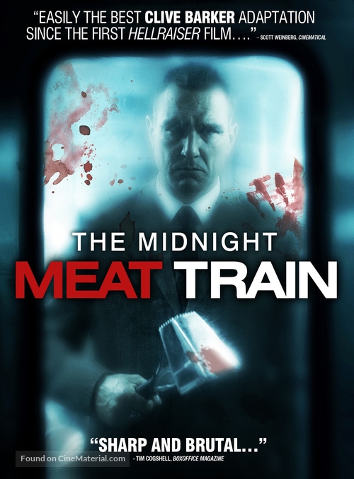 The Midnight Meat Train - DVD movie cover