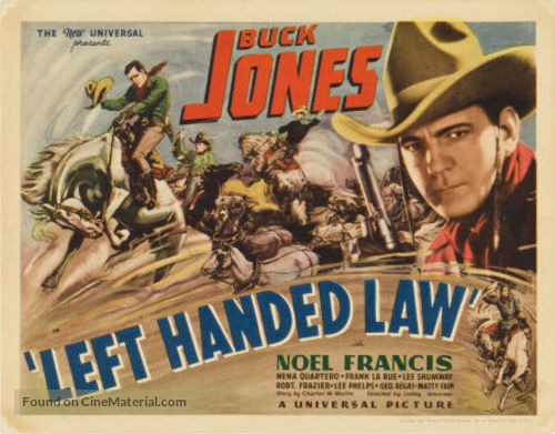 Left-Handed Law - Movie Poster